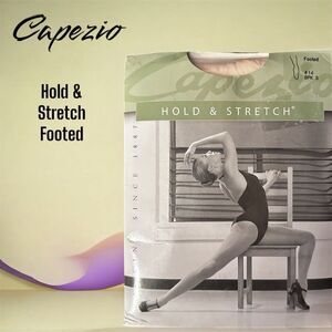 Capezio Hold & Stretch Semi-Opaque Footed Women's Basic Ballet Pink Tights